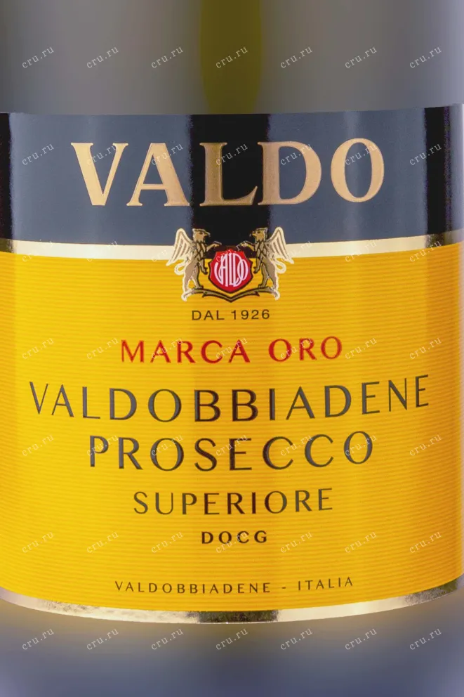 Этикетка Valdo Marca Oro di Valdobbiadene Prosecco Superiore 2023 0.75 л
