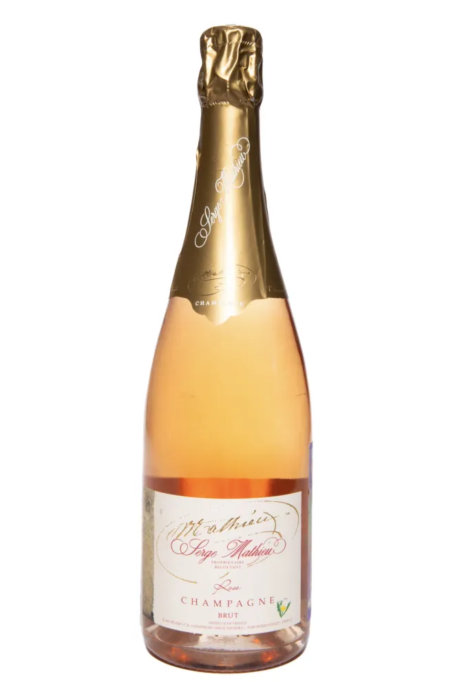 Шампанское Serge Mathieu Brut Rose 2021 0.75 л