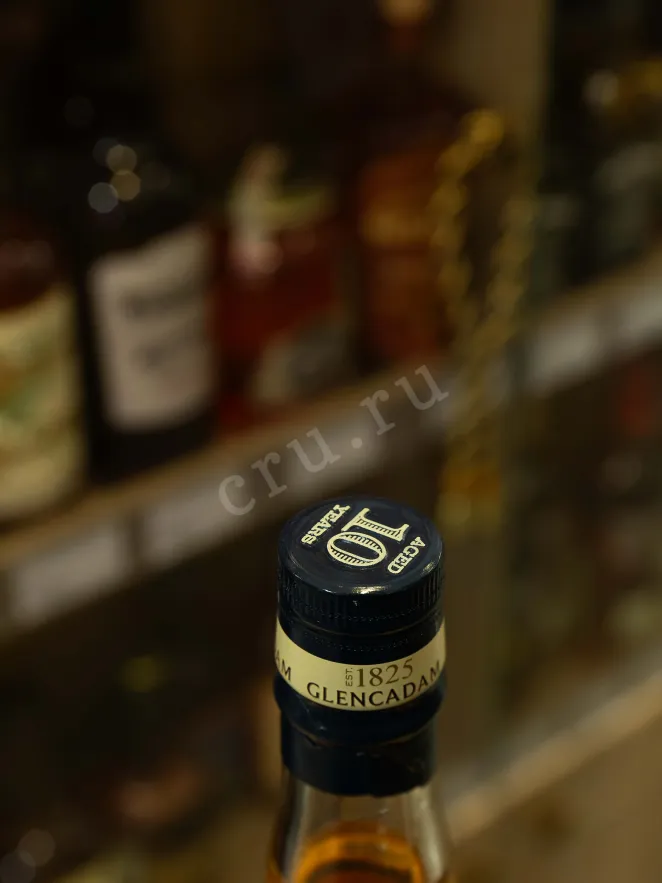 Виски Glencadam Single Malt Scotch 10 years in tube  0.7 л