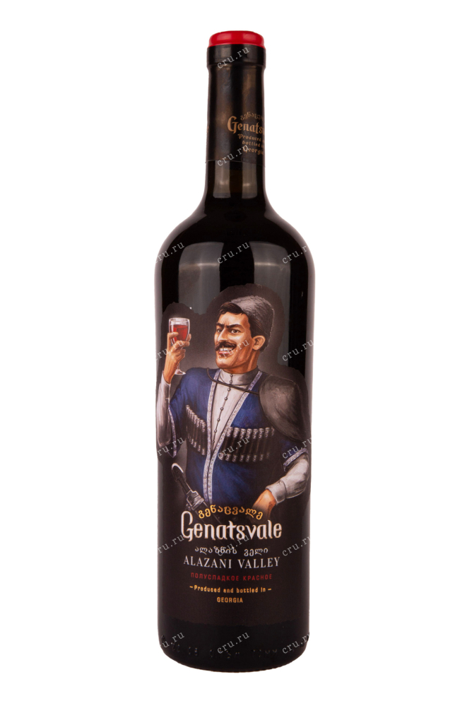 Вино Genatsvale Alazani Valley Red 2022 0.75 л