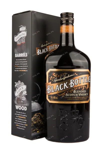 Виски Black Bottle in gift box  0.7 л