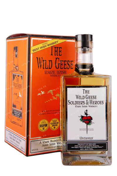 Виски The Wild Geese Irish Soldiers & Heroes Rare Irish gift box  0.7 л