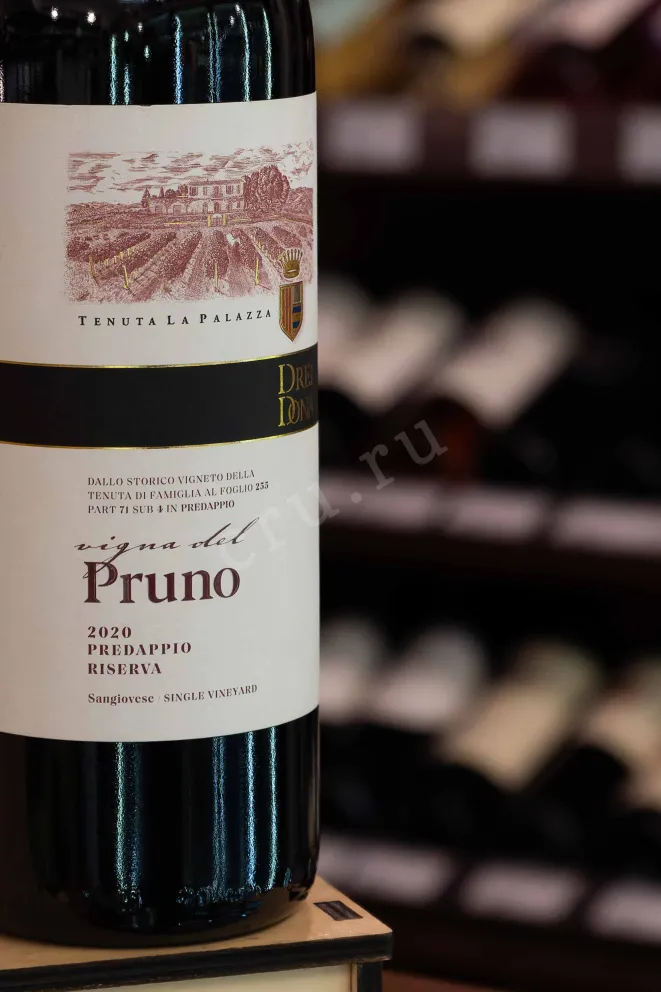 В магазине Крю Профи Pruno Sangiovese Superiore Riserva 2018 0.75 л