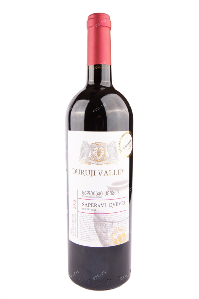 Вино Duruji Valley Saperavi Qvevri 2018 0.75 л