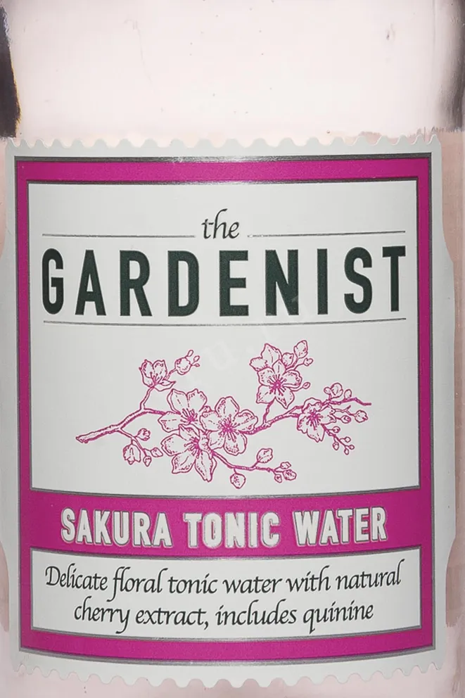 Этикетка The Gardenist Sakura 0.2 л