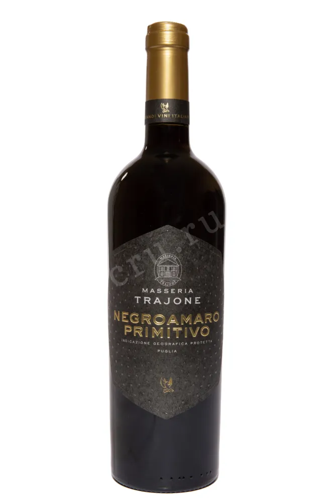 Вино Masseria Trajone Negroamaro Primitivo IGP 2023 0.75 л