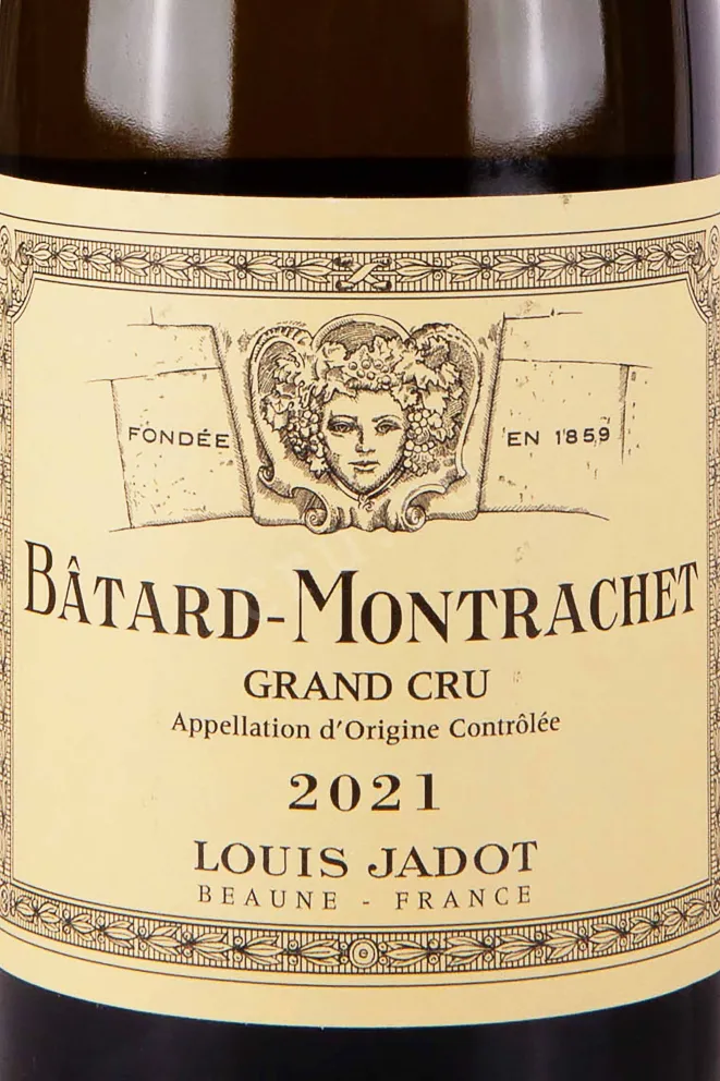 Этикетка Domaine Roger Belland Criots Batard-Montrachet Grand Cru AOC 2021 0.75 л