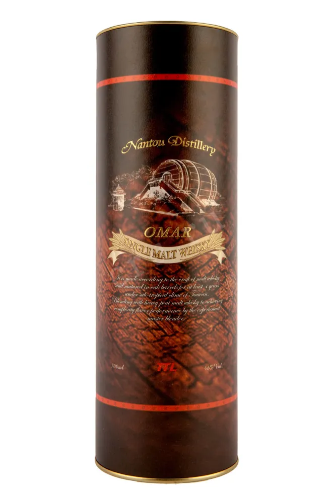 Туба Omar Single Malt Peated Type 0.7 л
