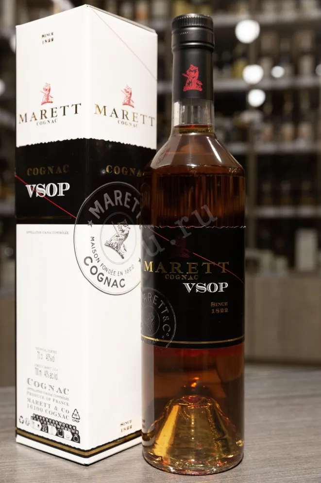 В магазине Крю Профи Marett VSOP in gift box 0.7 л