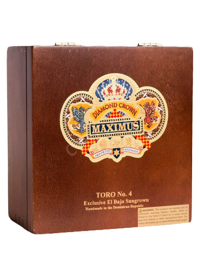 Коробка сигар Diamond Crown Maximus Toro №4