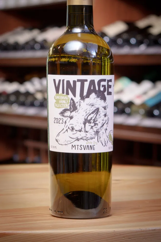В магазине Крю Профи Dakishvili Family Selection Mtsvane Vintage 2023 0.75 л