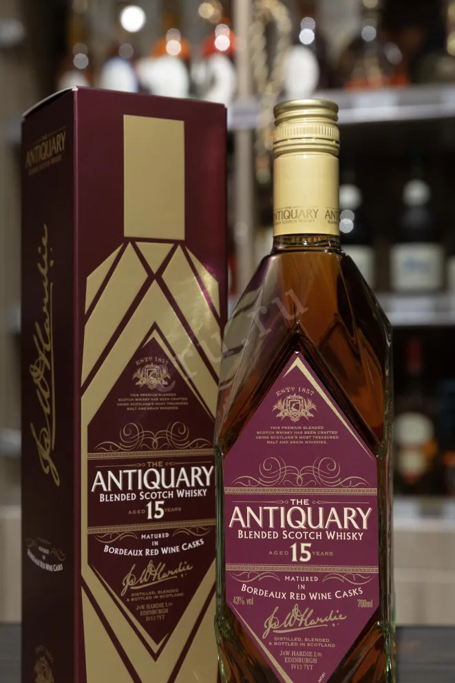 В магазине Крю Профи The Antiquary 15 years in gift box 0.7 л