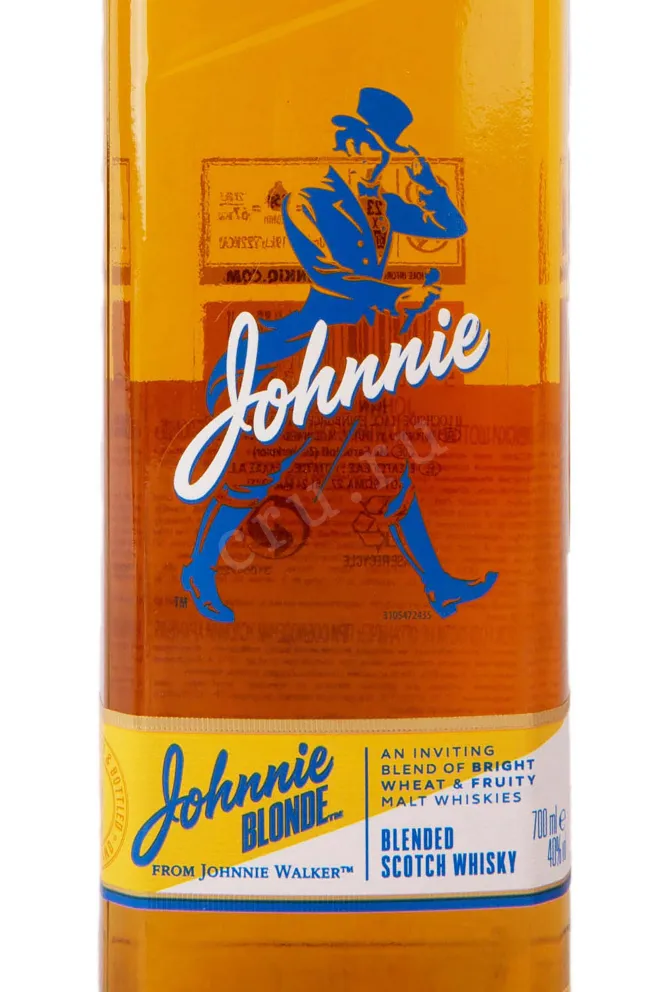 Этикетка Johnnie Blonde 0.7 л
