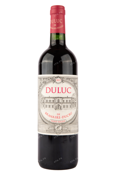 Вино Duluc de Branaire-Ducru AOC Saint-Julien 2017 0.75 л
