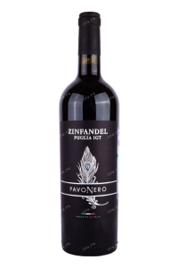 Вино Pavo Nero Zinfandel Puglia 2021 0.75 л