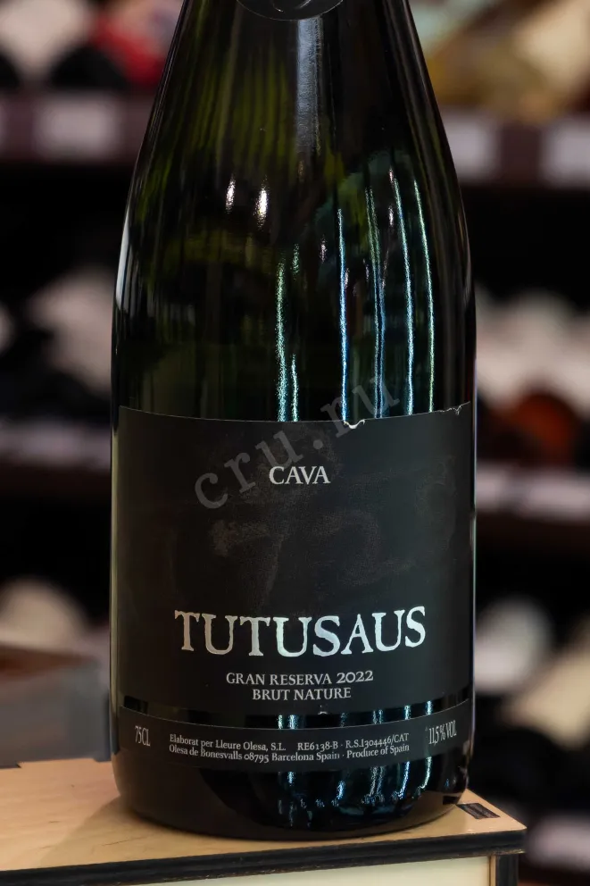 В магазине Крю Профи Tutusaus Gran Reserva Brut Nature 2022 0.75 л
