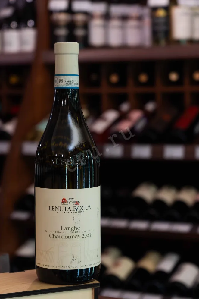 В магазине Крю Профи Tenuta Rocca Chardonnay Langhe 2023 0.75 л