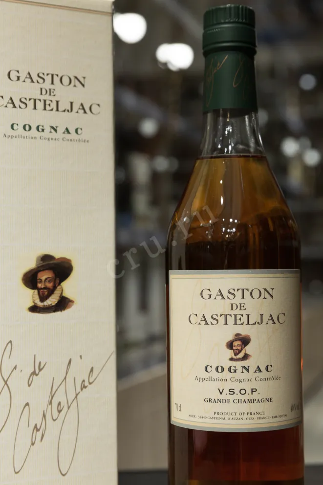В магазине Крю Профи Gaston de Casteljac VSOP in gift box 0.7 л