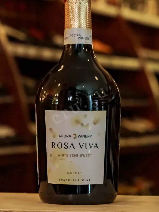 В магазине Крю Профи Agora Rosa Viva Muscat Semi-Sweet 2025 0.75 л