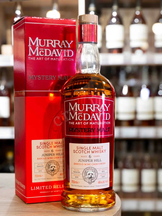 В магазине Крю Профи Murray McDavid Mystery Malt Juniper Hill 6 Years Old gift box 0.7 л