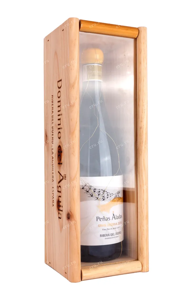 Деревянная коробка Penas Aladas Gran Reserva Ribera del Duero wooden box 2015 0.75 л