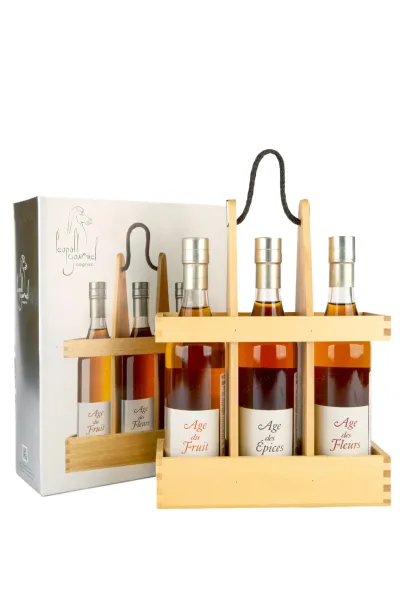 Коньяк Leopold Gourmel set 3*  0.2 л