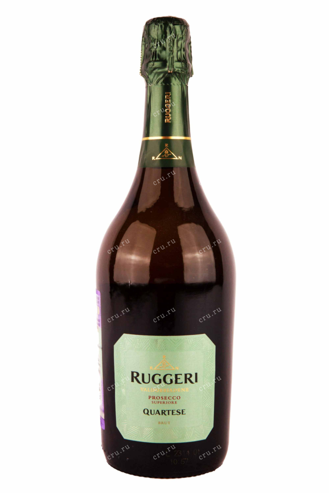 Игристое вино Ruggeri Quartese Brut Superiore Prosecco di Valdobbiadene 2022 0.75 л