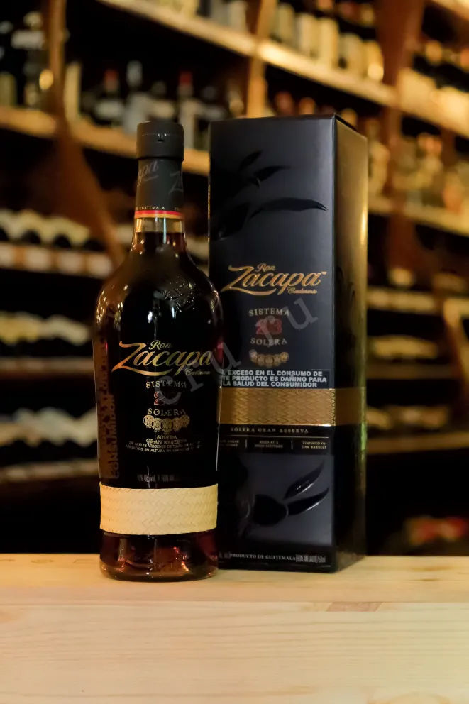 В магазине Крю Профи Zacapa Centenario Solera Gran Reserva 23 in gift box 0.75 л
