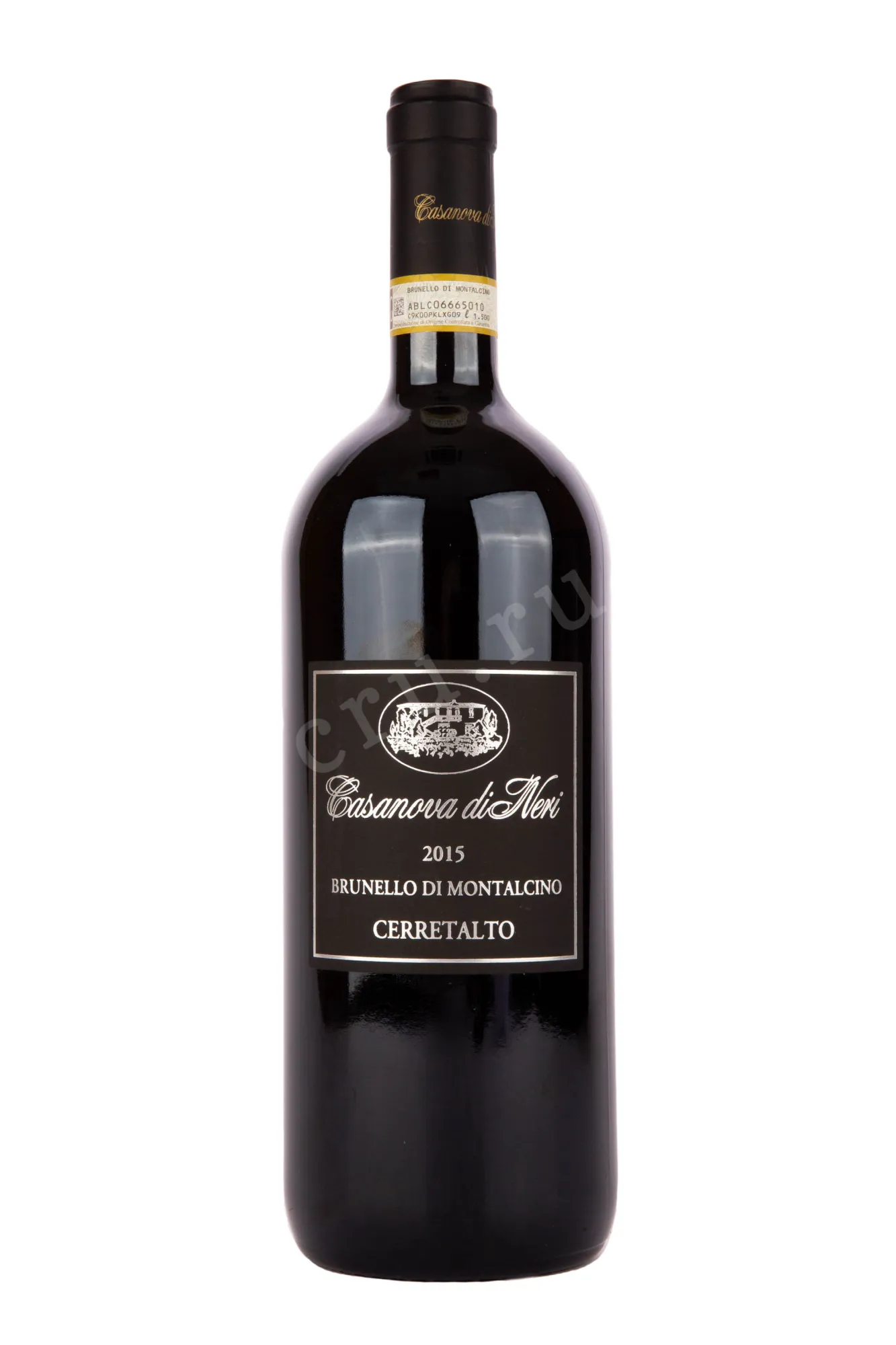 Фото — Вино Casanova di Neri Brunello di Montalcino Cerretalto  2015 1.5 л