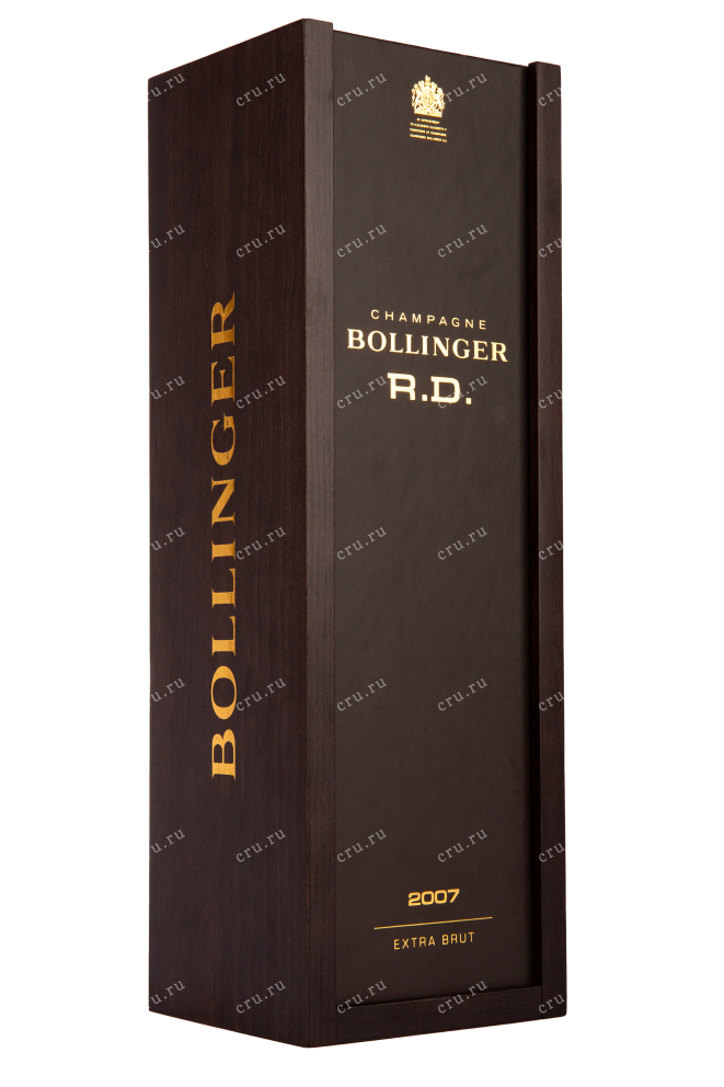 Подарочная коробка игристого вина Bollinger R.D. 0.75 л