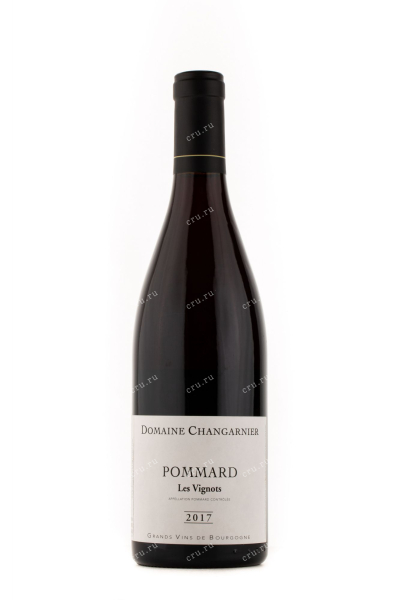 Вино Domaine Changarnier Pommard Les Vignots 2017 0.75 л