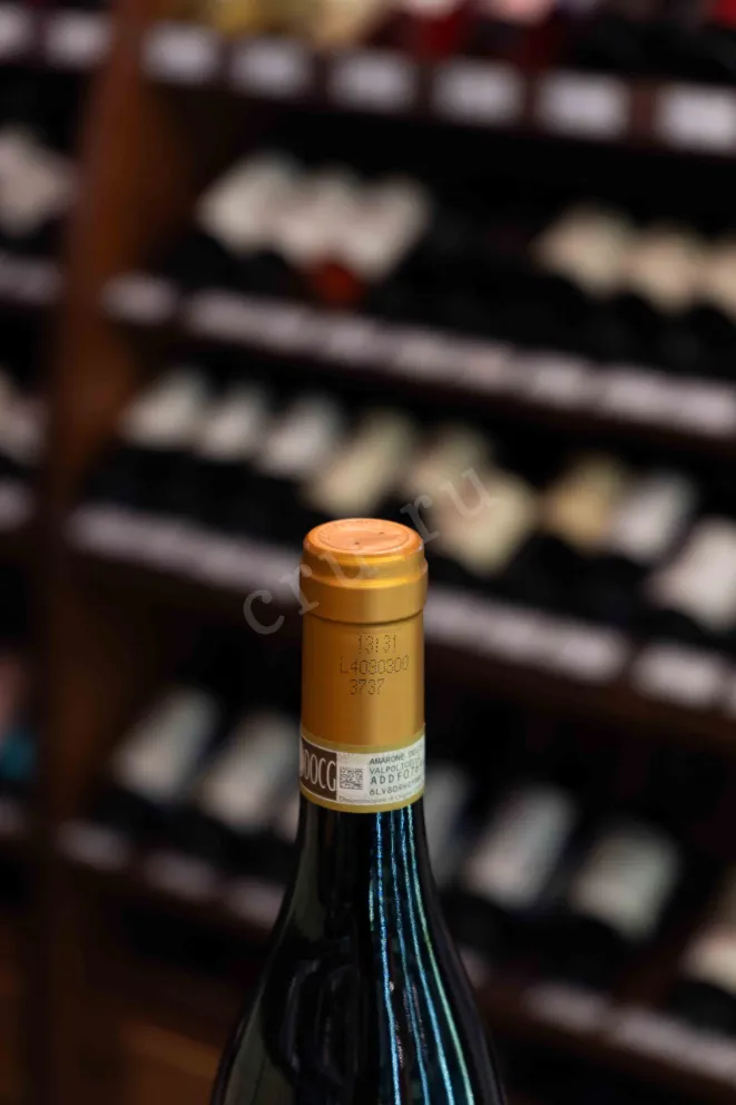 Пробка Torre d'Orti Amarone della Valpolicella DOCG 2020 0.75 л