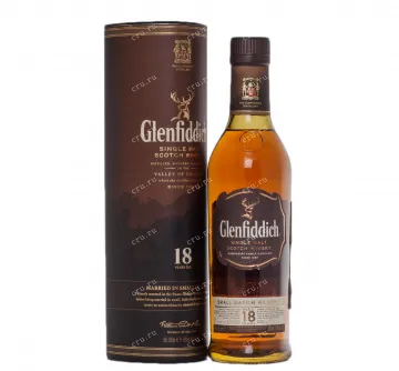 Фото — Виски Glenfiddich 18 years  0.5 л