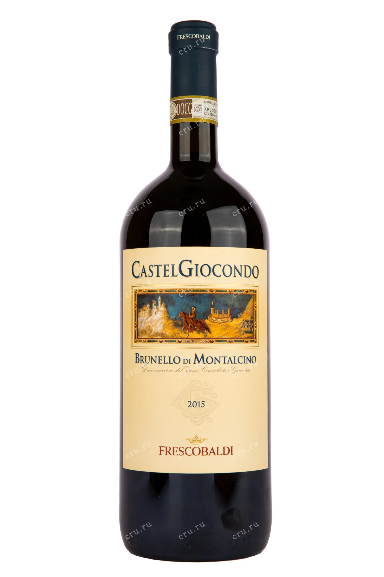 Фото — Вино Castelgiocondo Brunello di Montalcino 2015 1.5 л