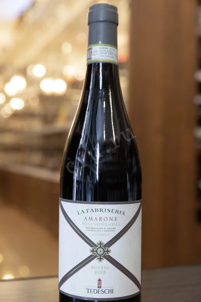 В магазине Крю Профи Tedeschi La Fabriseria Amarone della Valpolicella Classico Riserva 2015 0.75 л