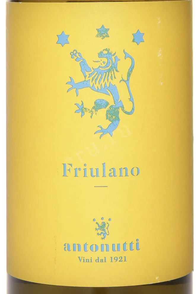 Этикетка Antonutti Friuano 2022 0.75 л