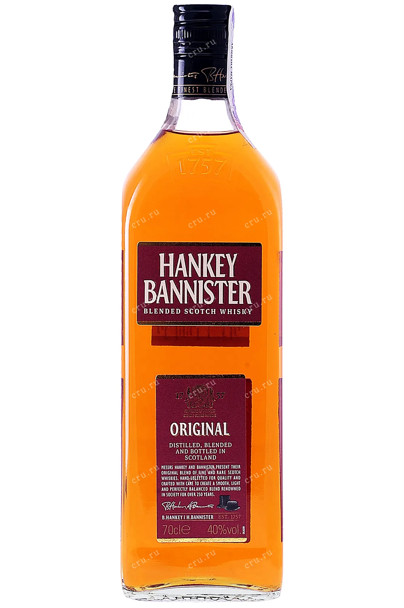 Фото — Виски Hankey Bannister  0.7 л
