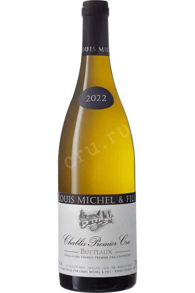Вино Louis Michel & Fils Chablis 1er Cru Butteaux 2022 0.75 л