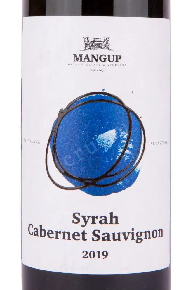 Вино Усадьба Мангуп Сира и Каберне Совиньон 2019 0.75 л