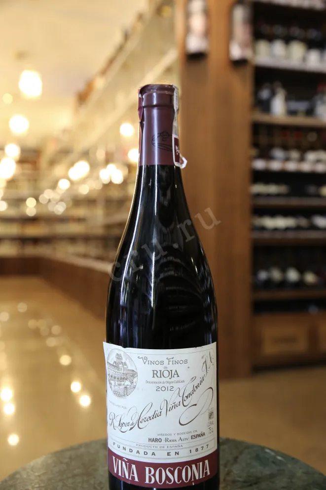В магазине Крю Профи Vina Bosconia Reserva DOC Rioja 2012 0.75 л