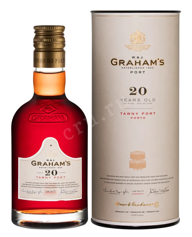 Портвейн Grahams 20 years Tawny  0.2 л