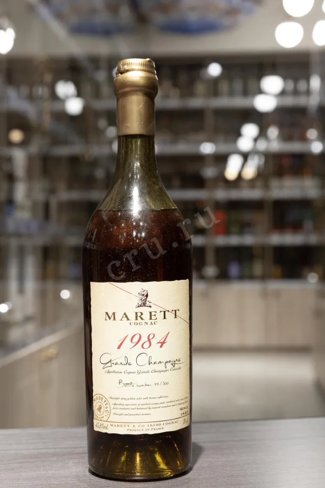 В магазине Крю Профи Marett Grande Champagne 1984 0.7 л
