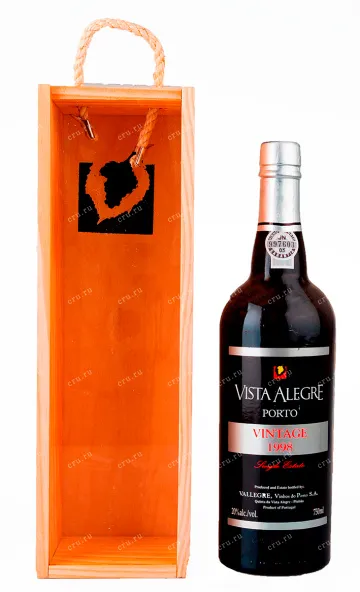Портвейн Vista Alegre Vintage 1998 0.75 л