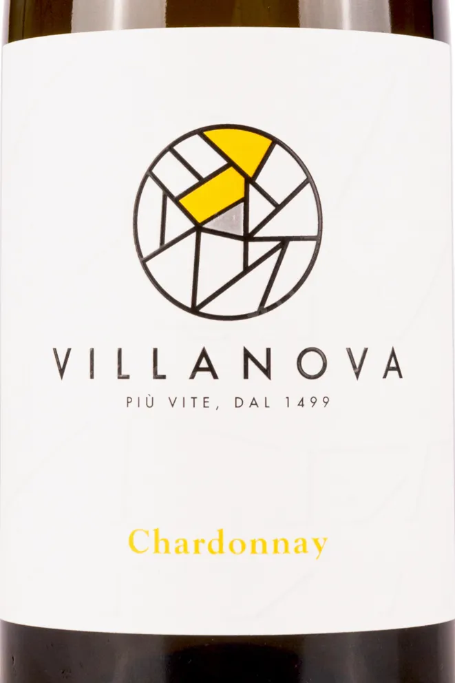 Этикетка Villanova Chardonnay Friuli Isonzo 0.75 л