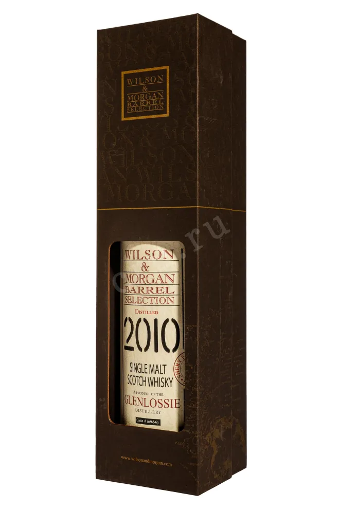 Подарочная коробка Wilson&Morgan Barrel Selection Glenlossie Sherry Finish in gift box 0.7 л