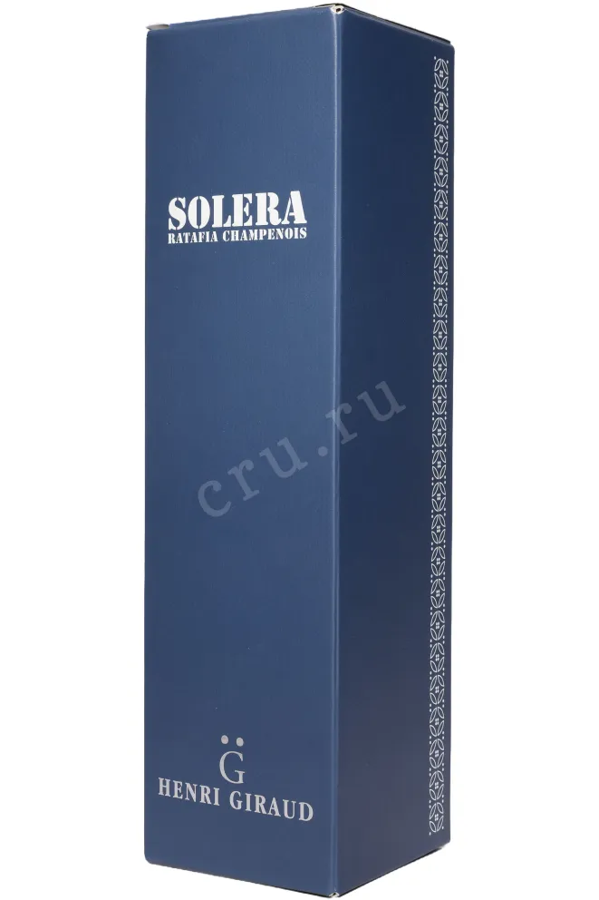 Подарочная коробка Henri Giraud Ratafia Champenois Solera in gift box 2019 0.5 л