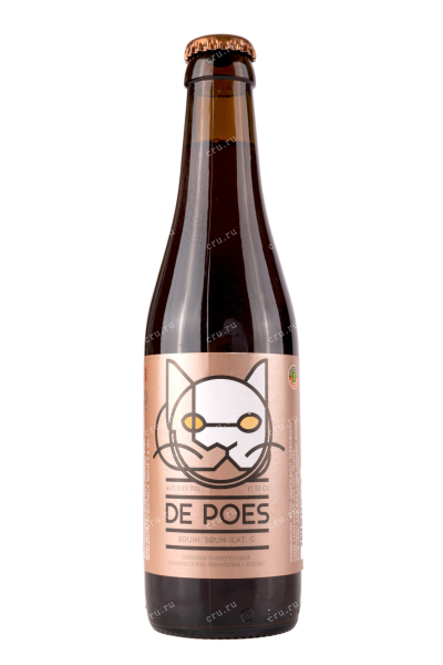 Пиво De Poes Bruin  0.33 л