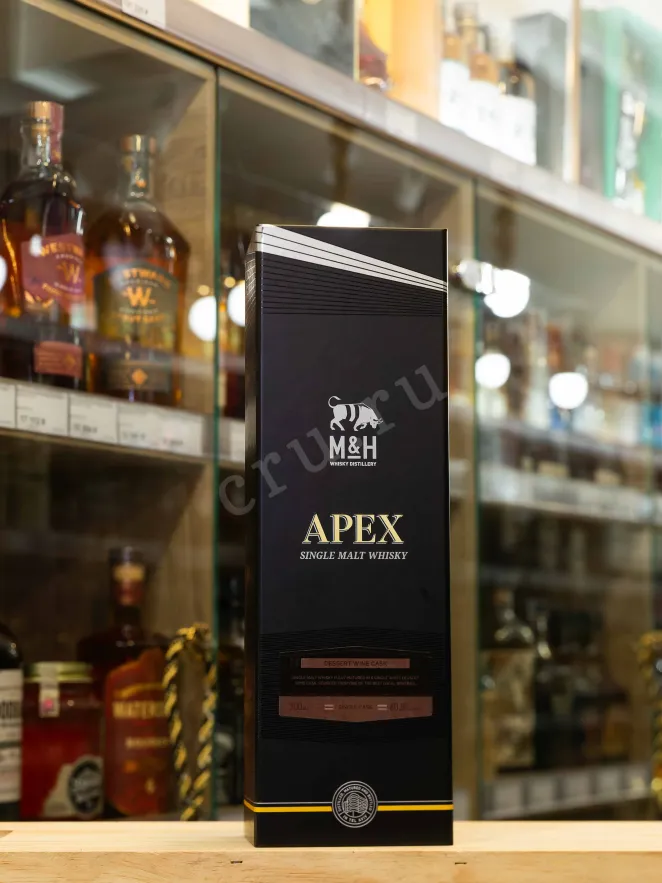 В магазине Крю Профи M & H Apex Single Cask Desert Wine Cask 3 years in gift box 0.7 л