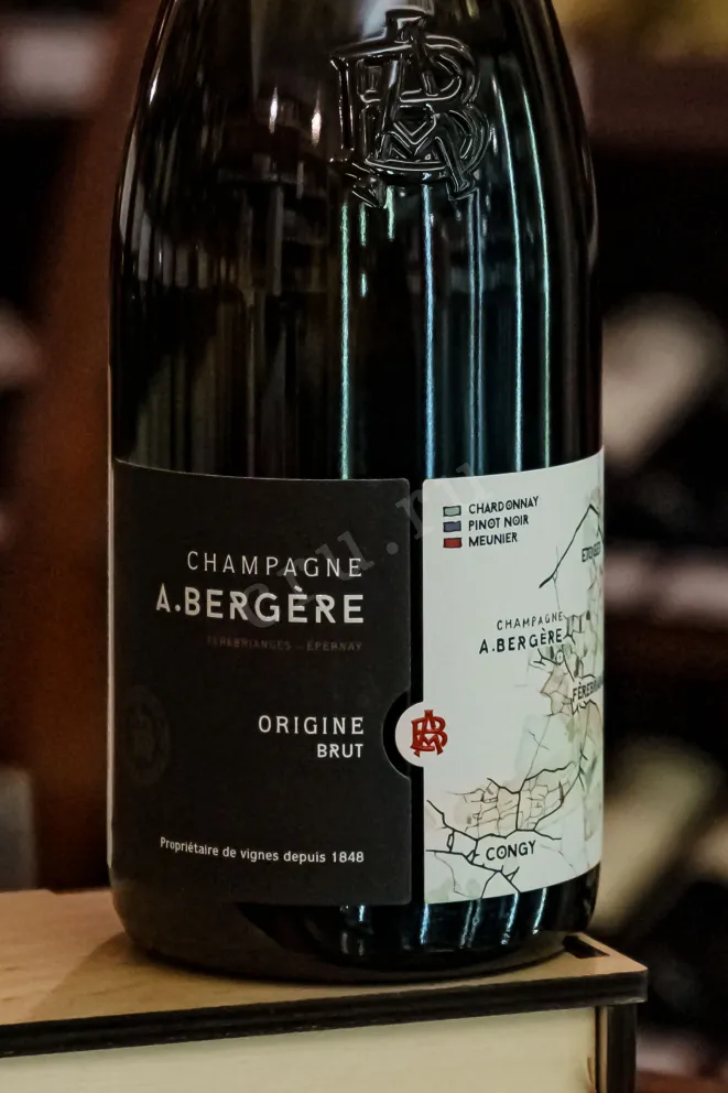 В магазине Крю Профи A. Bergere Origine Brut in gift box 2023 0.75 л