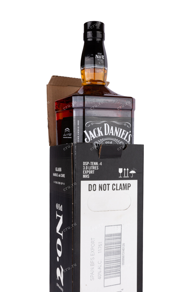 В подарочной коробке Jack Daniels 3 л